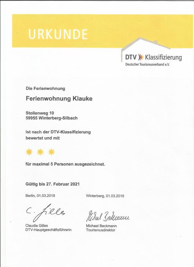 Ferienwohnung Klauke Winterberg Ngoại thất bức ảnh